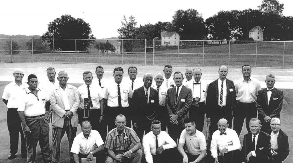 First organized meeting of sports construction professionals, Baltimore, MD August 8, 1964